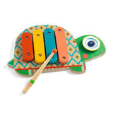 Platillo Djeco y xilófono tortuga - instrumento musical