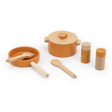 Juego de cocina de madera Trixie.